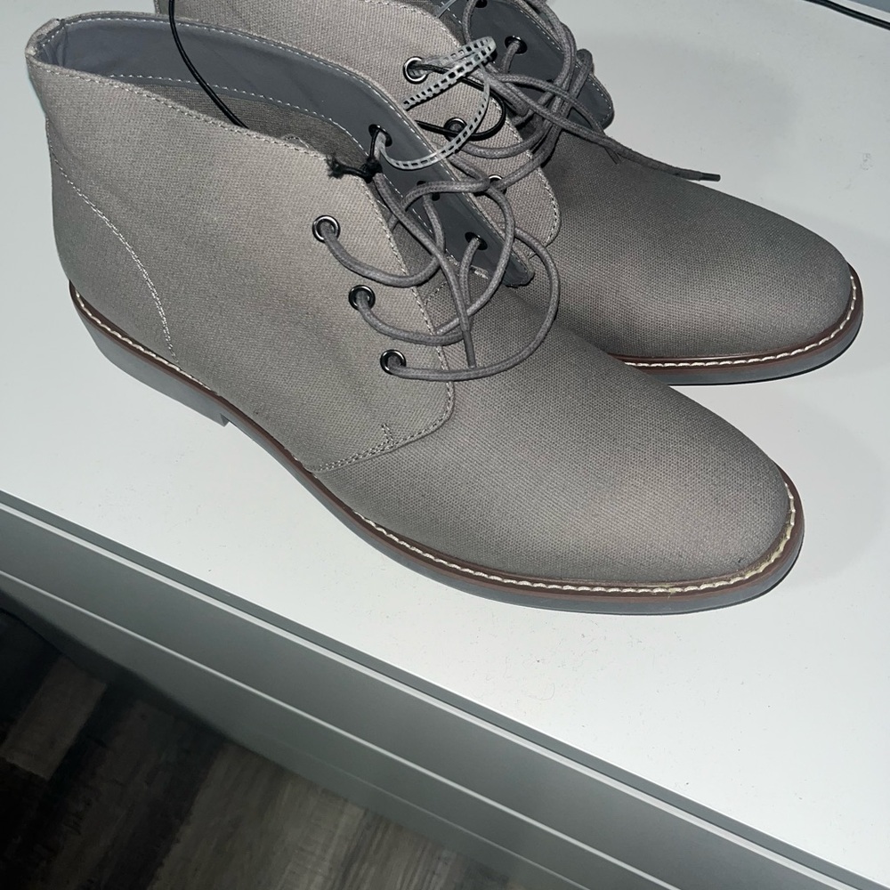 Guess Gray Canvas Shoes